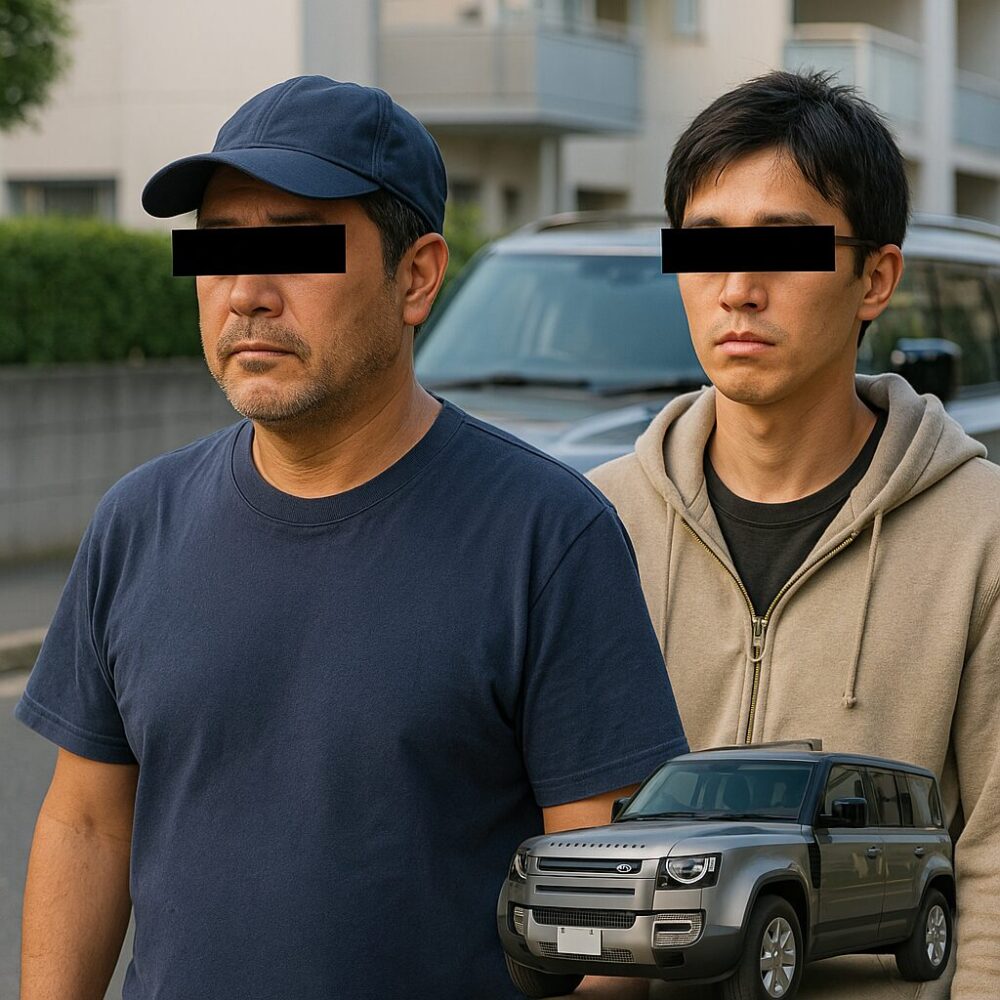 三郷市ひき逃げ犯人2人のイメージ画像